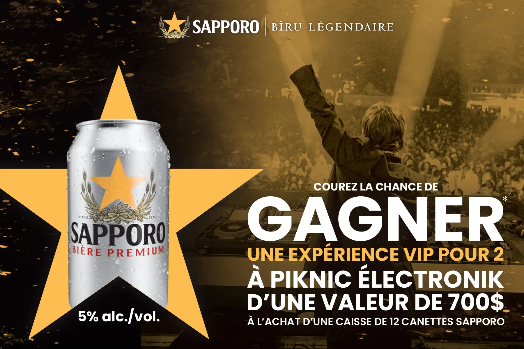 CONCOURS SAPPORO X PIKNIC ELECTRONIK